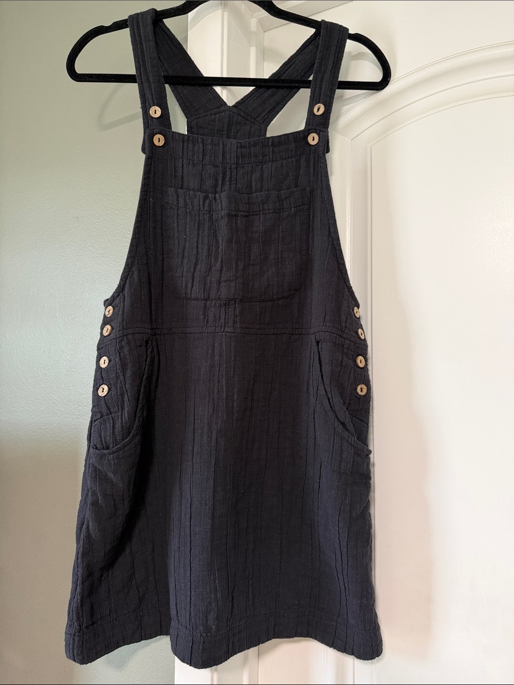 Free People Black Mini skirtall